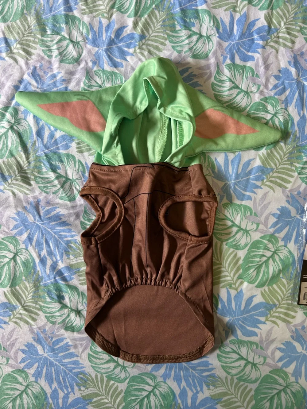 Disney Star Wars The Mandalorian Grogu Pet Halloween Costume Hoodie Size Small